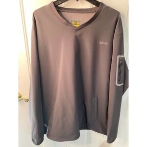 Cabela’s V-neck pullover windbreaker size Large NWTs